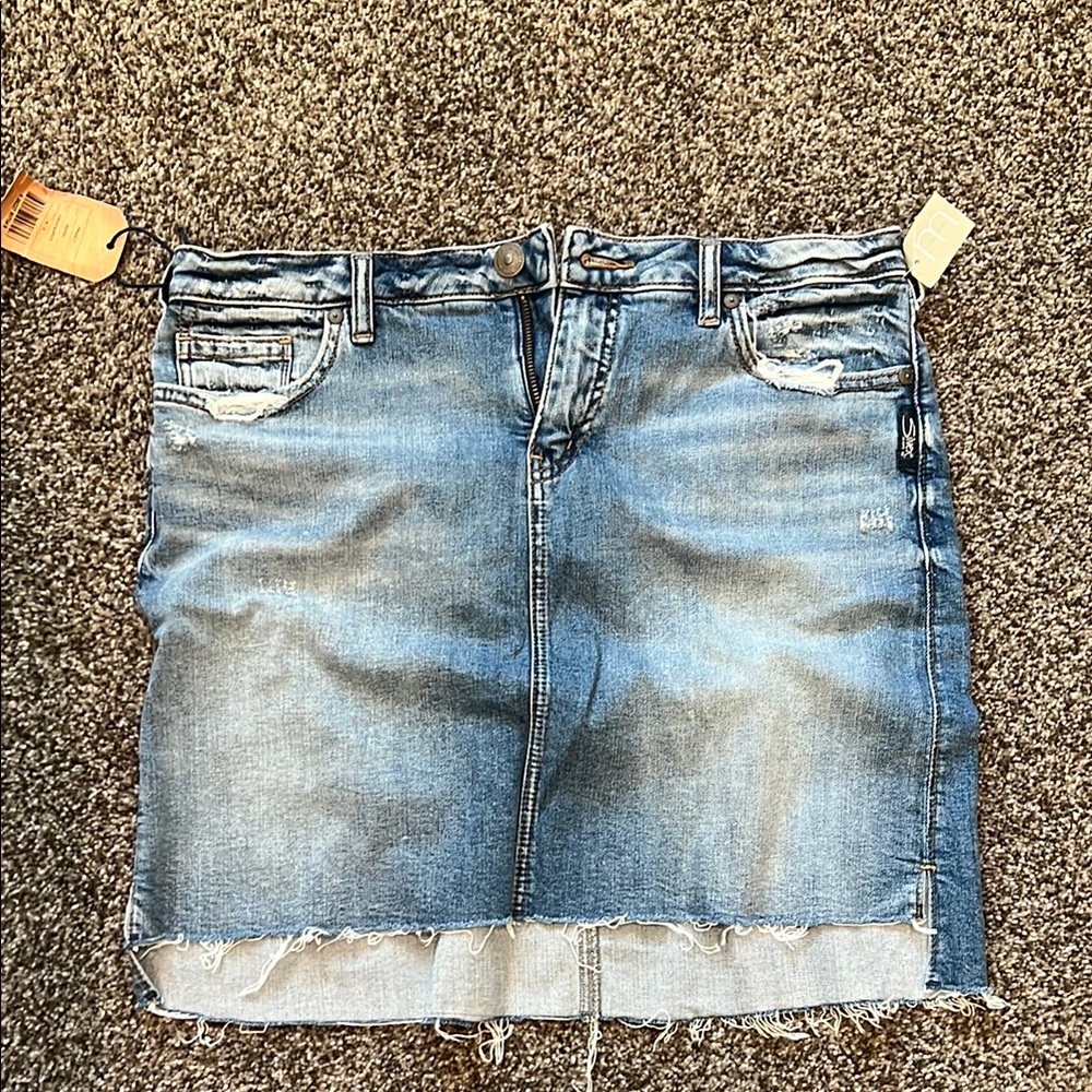 Denim Blue Skirt